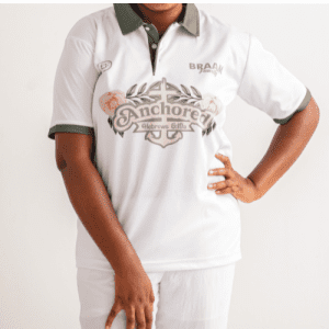 Anchored Grace Polo Tee